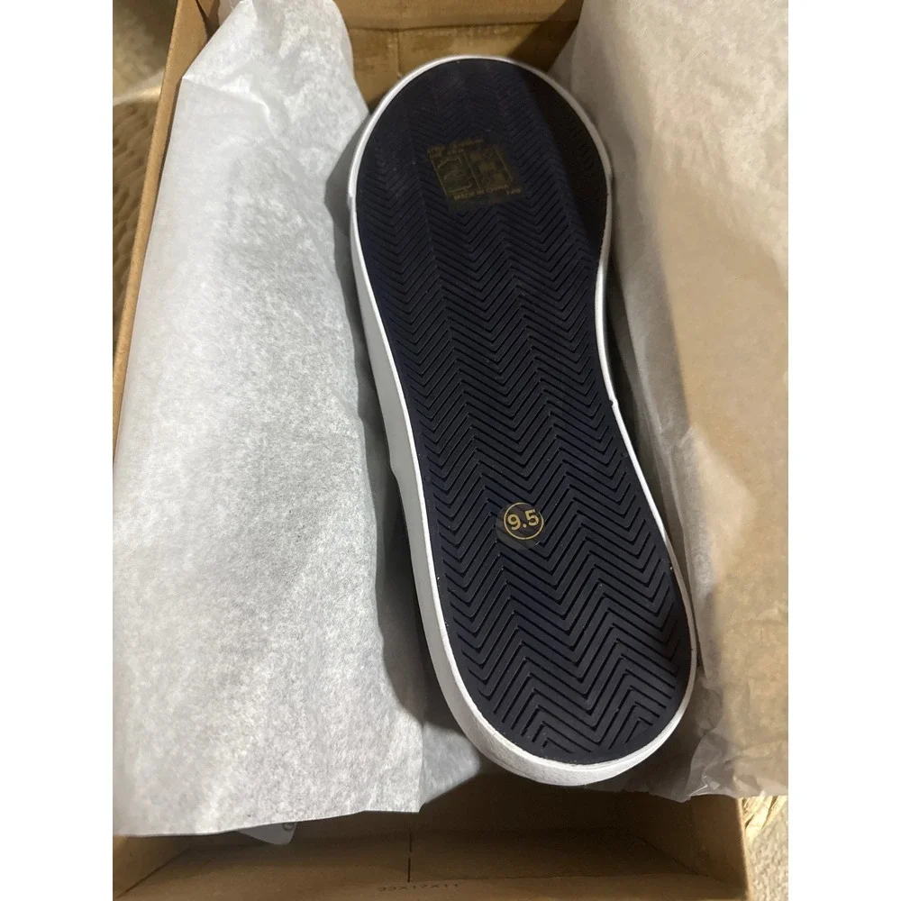 Lucky‎ Brand Canvas Sneakers Gray Navy Lace-Up Men's Size 9.5 NIB